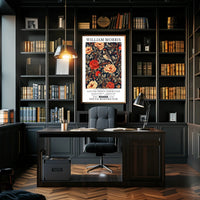 19th Century William Morris Art Exhibition Cultural Poster