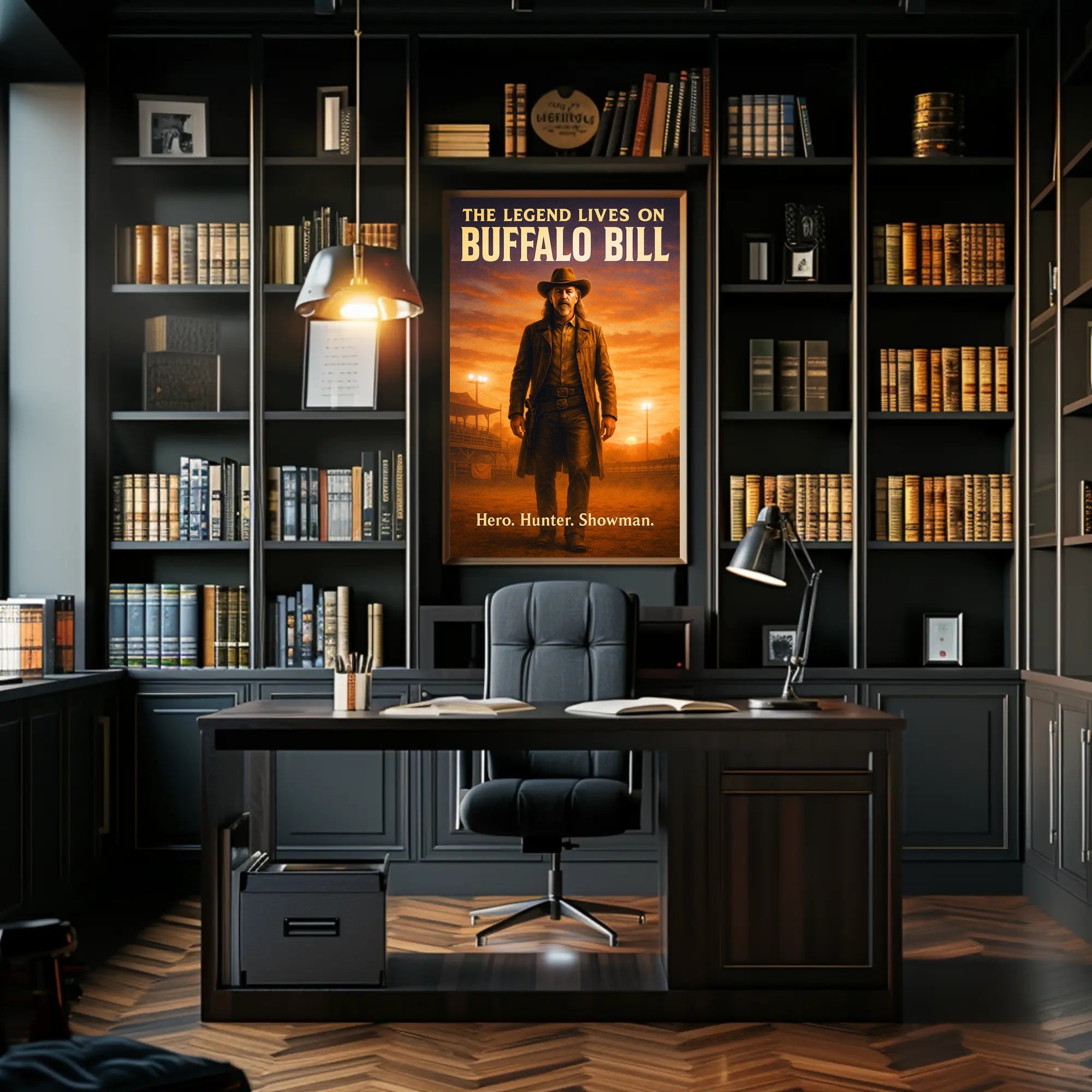 Buffalo Bill The Legend Lives On Poster PosterGoat