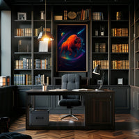 Cosmic Bison Poster