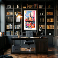 Battersea Power Station London Poster