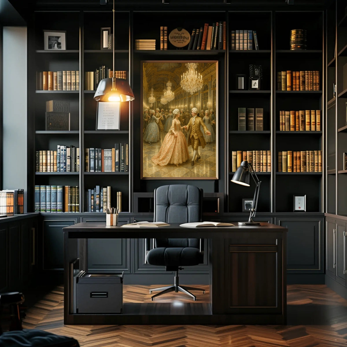 An Elegant Evening In The Grand Ballroom Poster