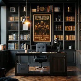 World Boxing Championship Poster