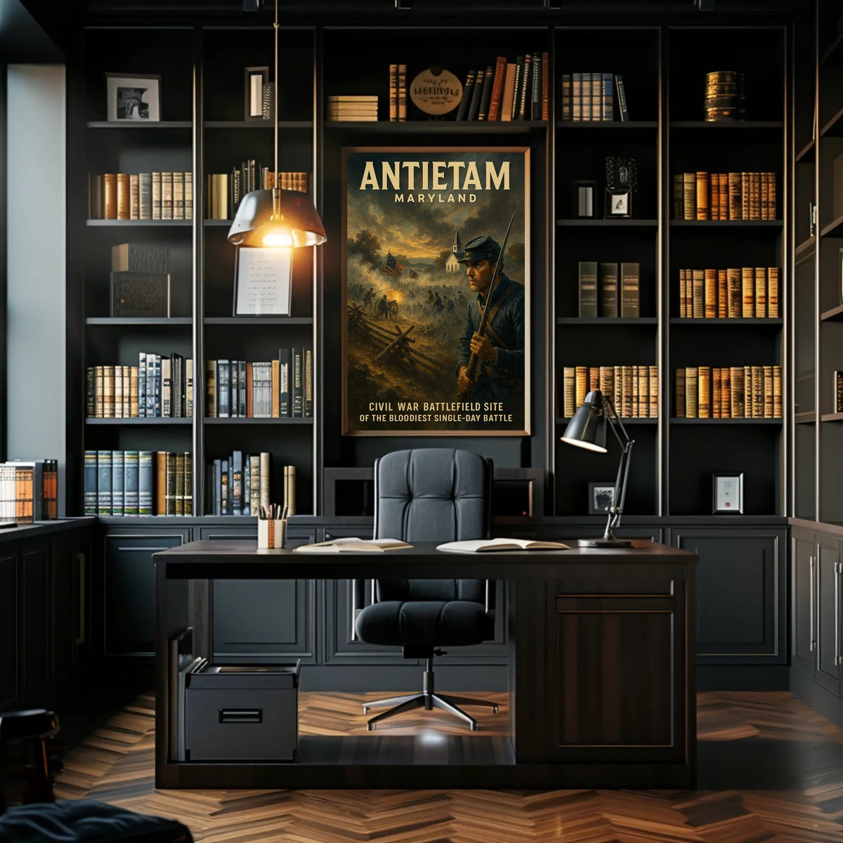 Antietam Civil War Battlefield Poster