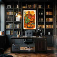 Spirit of Detroit Art Poster