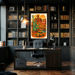 Spirit of Detroit Art Poster