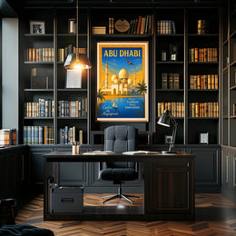 Discover Abu Dhabi Poster PosterGoat