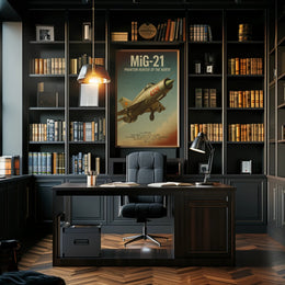 MiG-21: Phantom Hunter of the North Poster PosterGoat