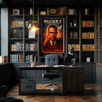 Malcolm X A Legacy of Change Poster PosterGoat