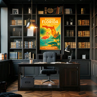 Discover Florida The Sunshine State Awaits Poster