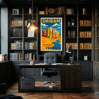 Shibam The Manhattan Of The Desert Poster