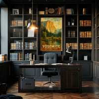 Yosemite National Park Poster