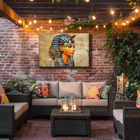 Majestic Pharaoh: Timeless Egyptian Art Poster