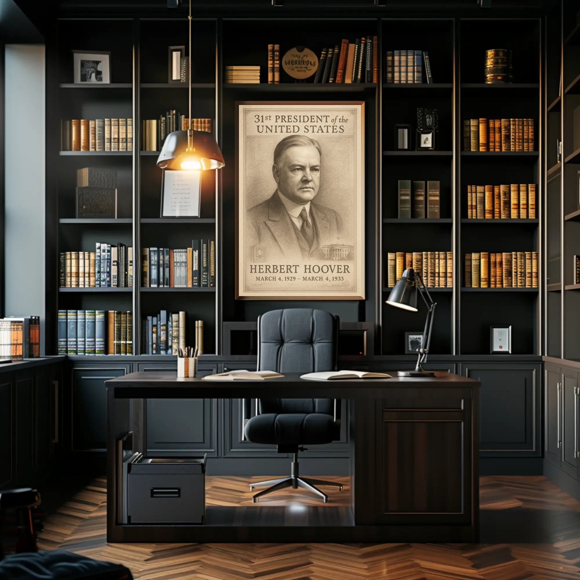 Herbert Hoover 31st President Poster PosterGoat