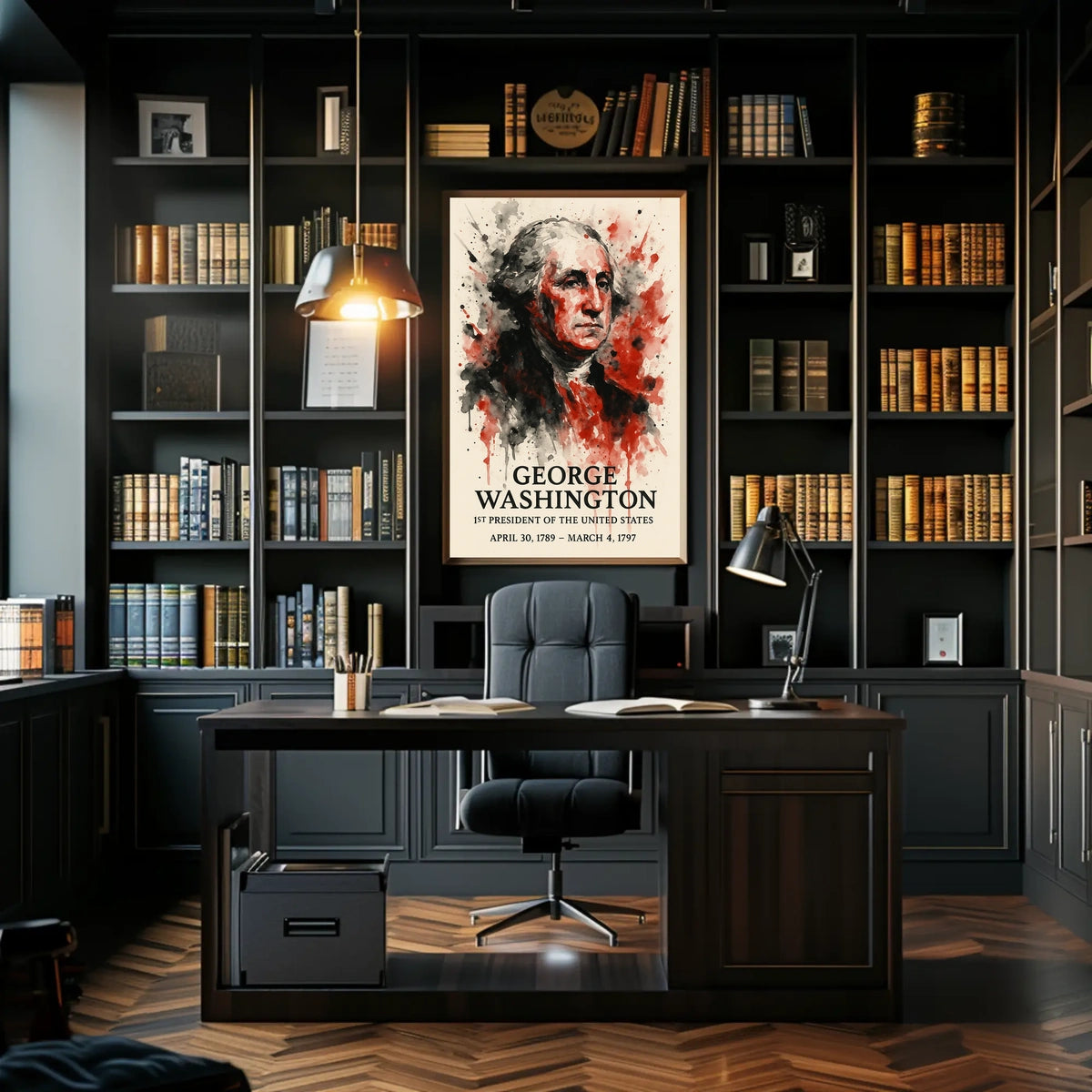 George Washington 1St President Poster