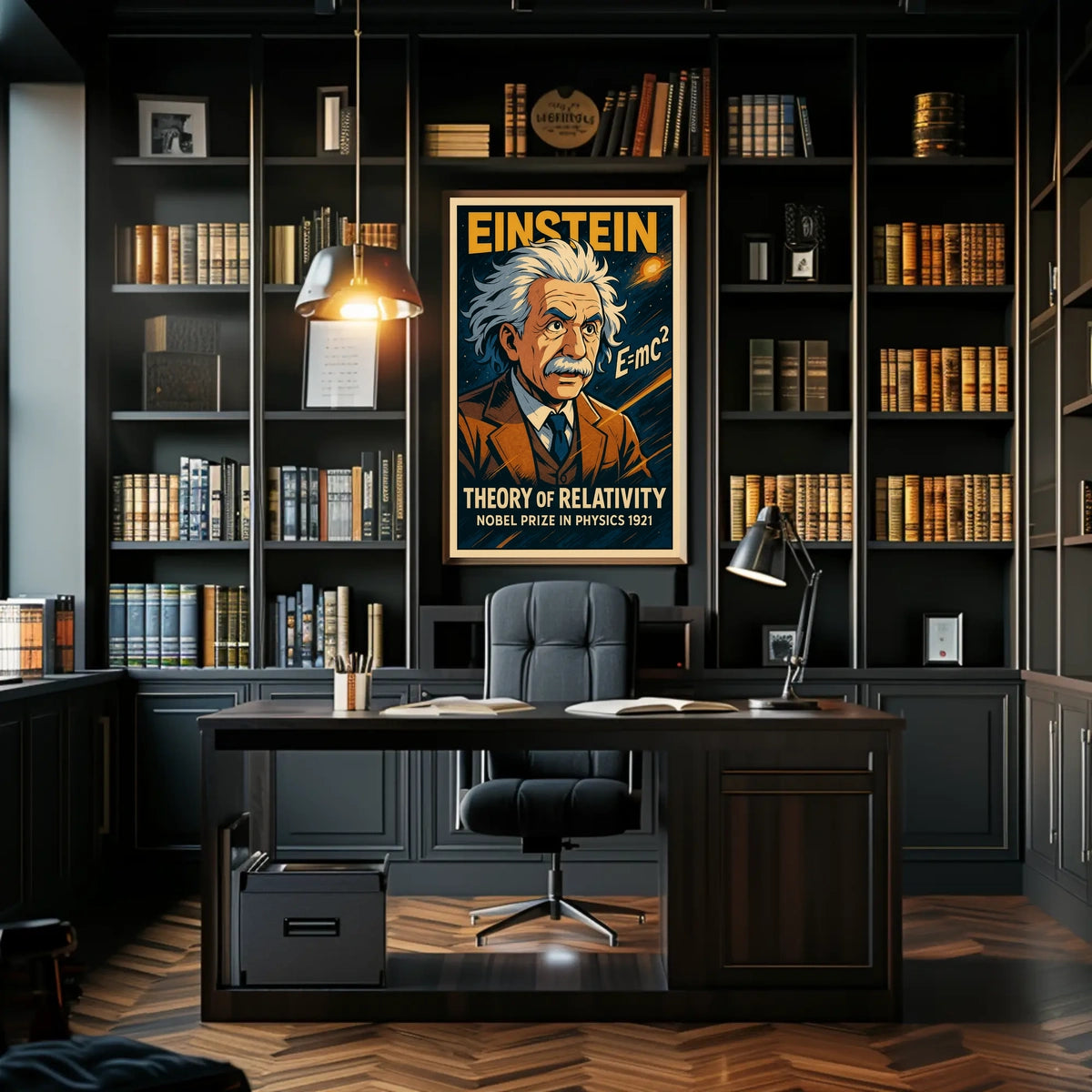 Einstein Theory Of Relativity Poster