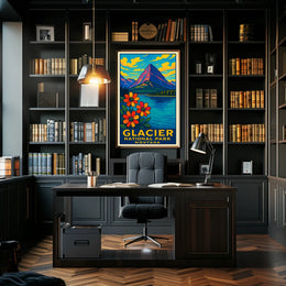 Glacier National Park Poster