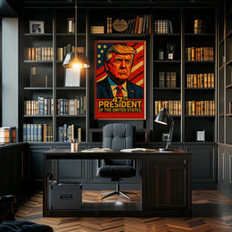 47th President Of The United States Poster Wall Art
