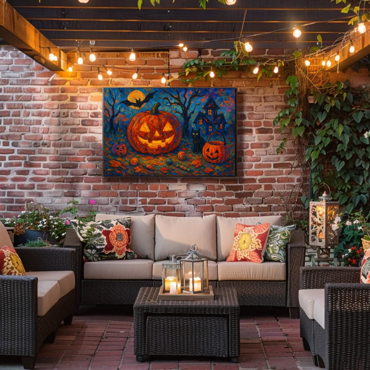 Halloween Night Fantasy Gothic Poster