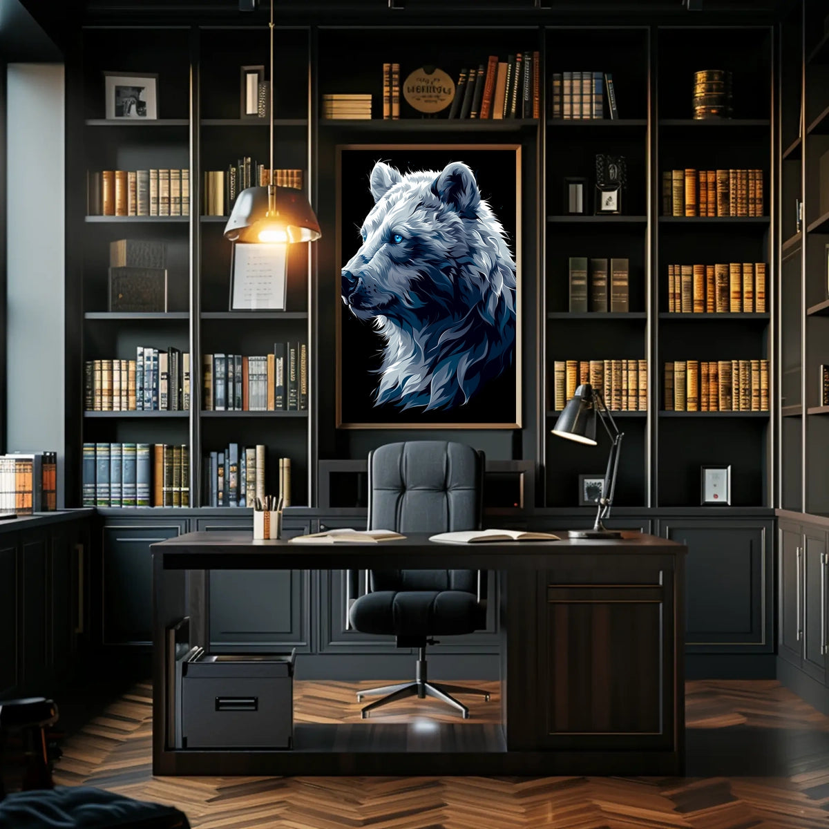 Majestic Bear Portrait Poster