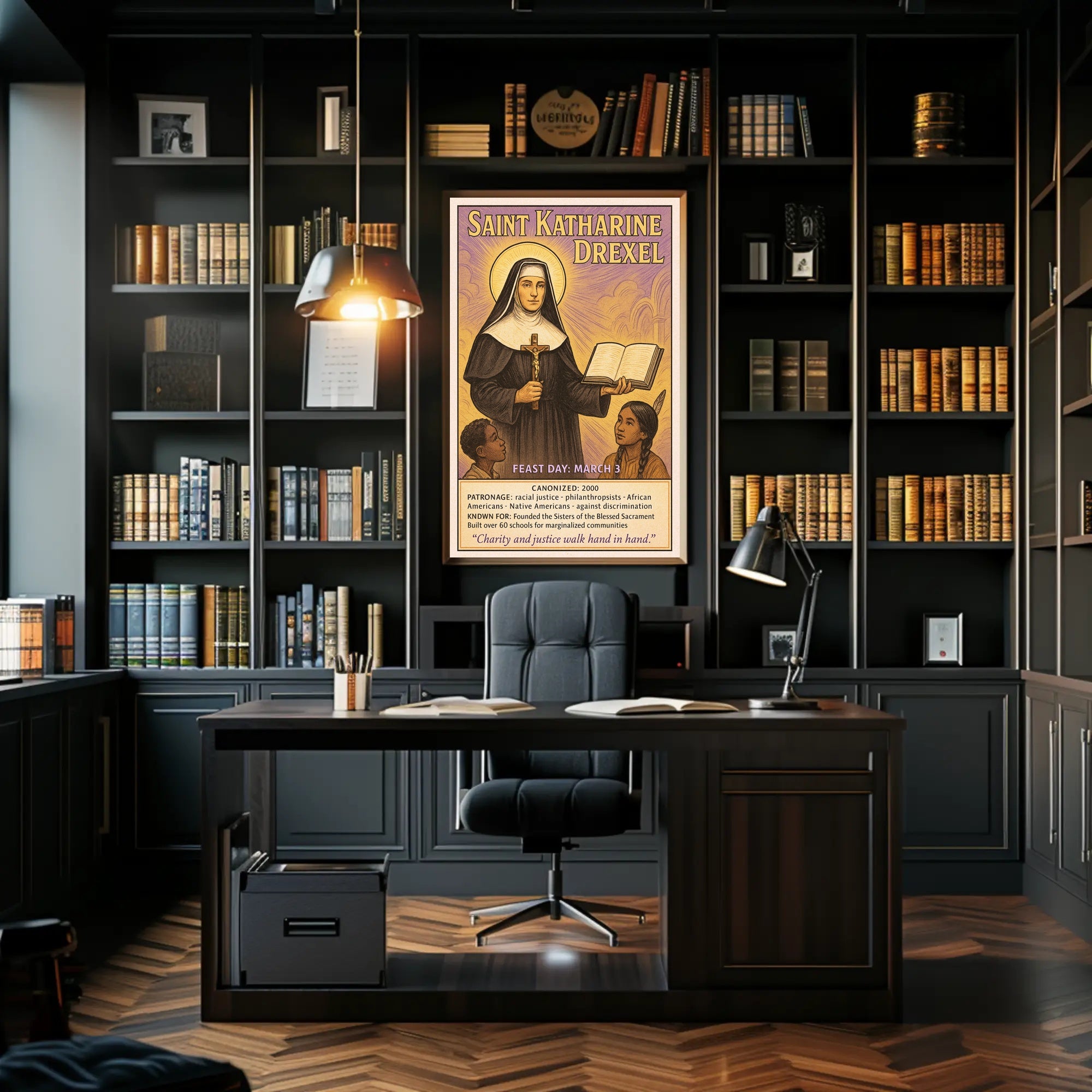 Saint Katharine Drexel Poster PosterGoat