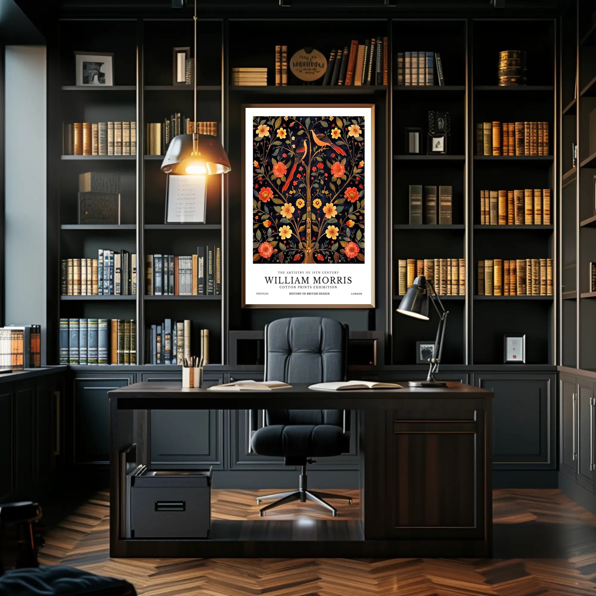 William Morris Cotton Prints Heritage Poster