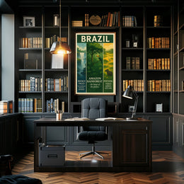 Wonders of Brazil Poster PosterGoat