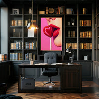 Sweet Temptation Pop Art Wall Poster Print