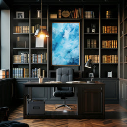 Abstract Ice Formations Abstract Poster