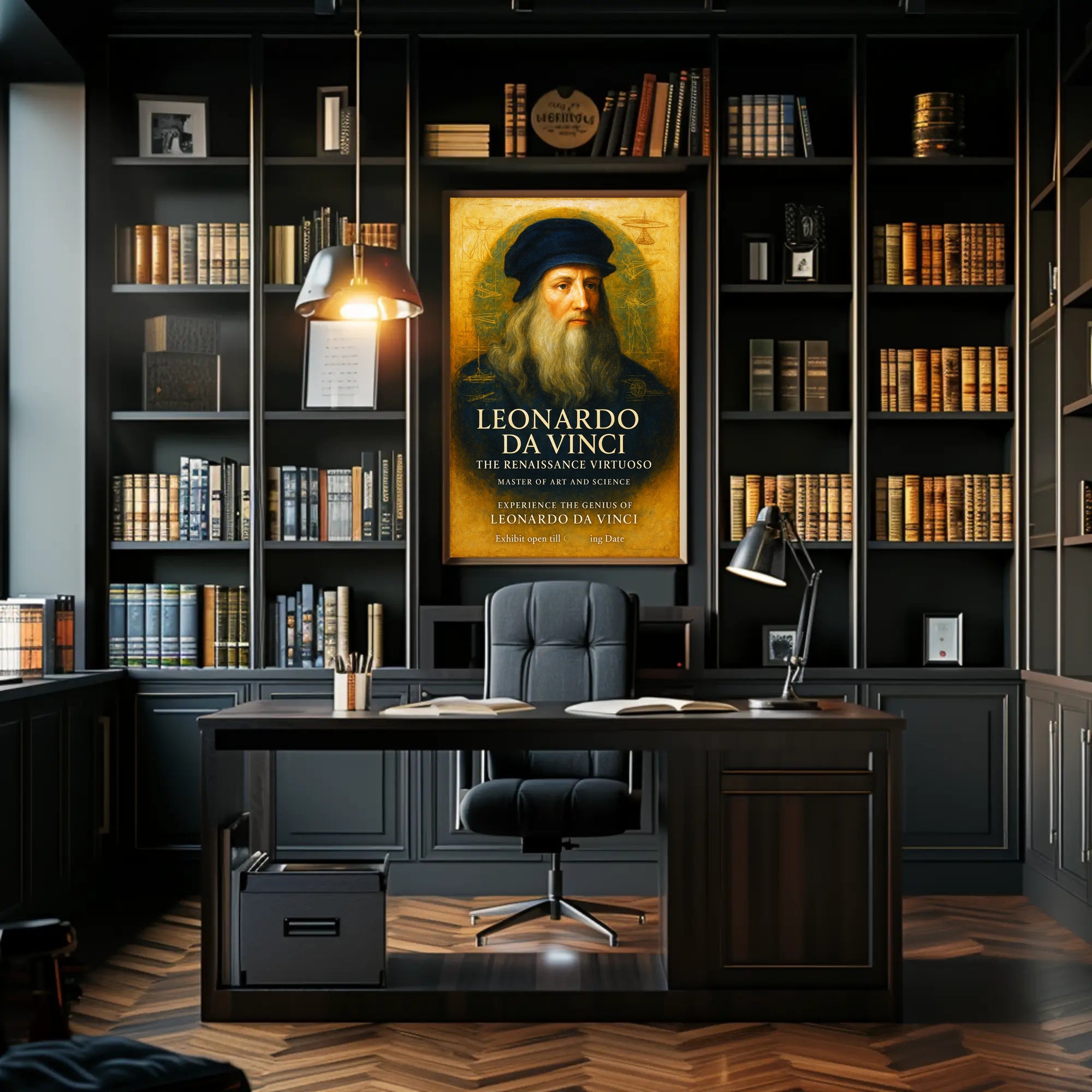 Leonardo da Vinci The Renaissance Virtuoso Poster PosterGoat