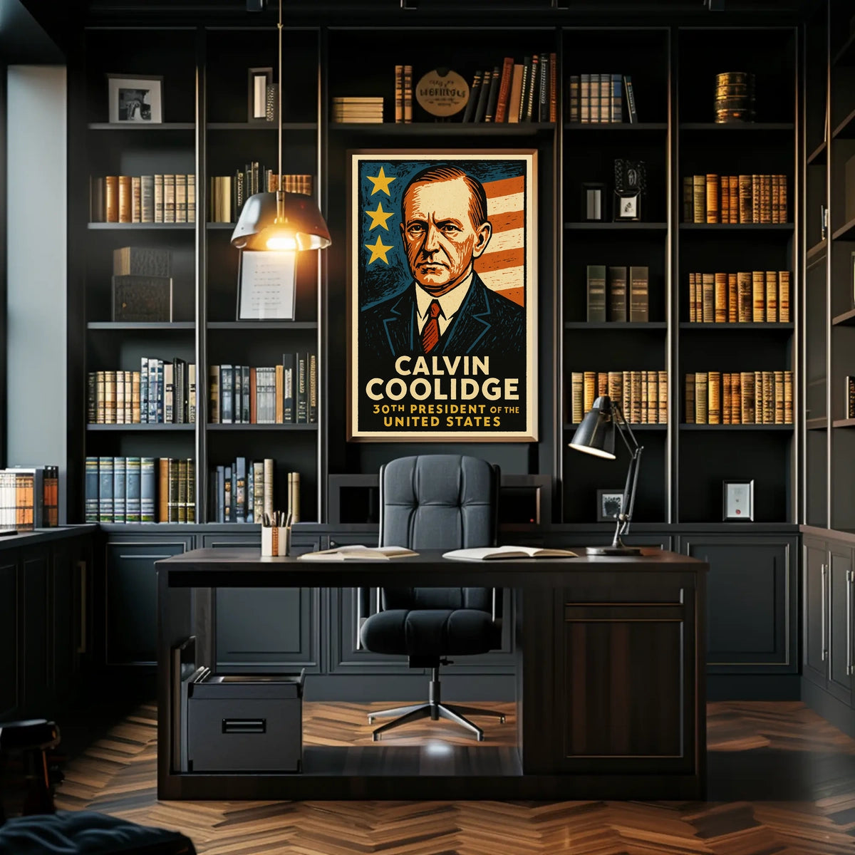 Calvin Coolidge 30th President Poster