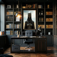 Futuristic Sentinel Poster