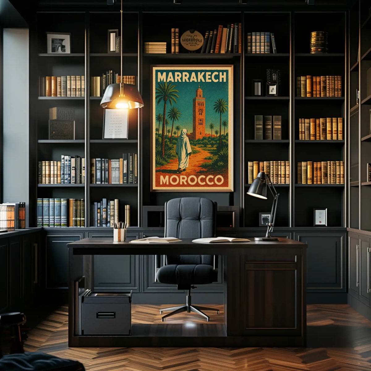 Marrakech Travel Poster