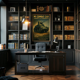 M1 Combat Car Legacy Of Strength Poster