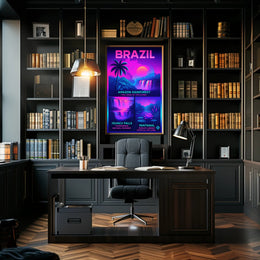 Wonders of Brazil Poster PosterGoat