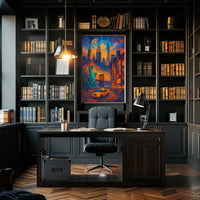 Vivid Dreams of New York Poster