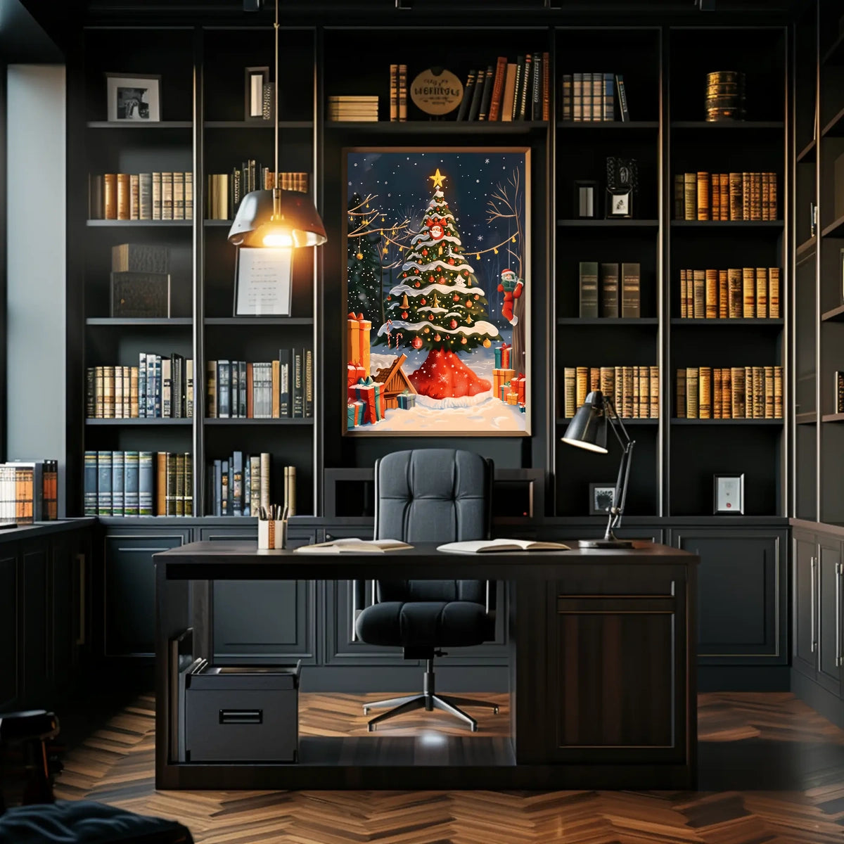 Festive Christmas Wonderland Poster