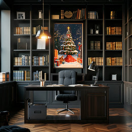 Festive Christmas Wonderland Poster
