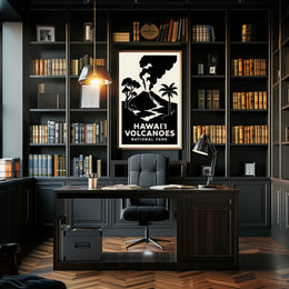 Hawaii Volcanoes National Park Wanderlust Poster