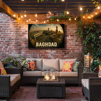 Baghdad Cityscape Poster