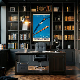 Deutsche Bundesbahn Smooth Travelling Poster