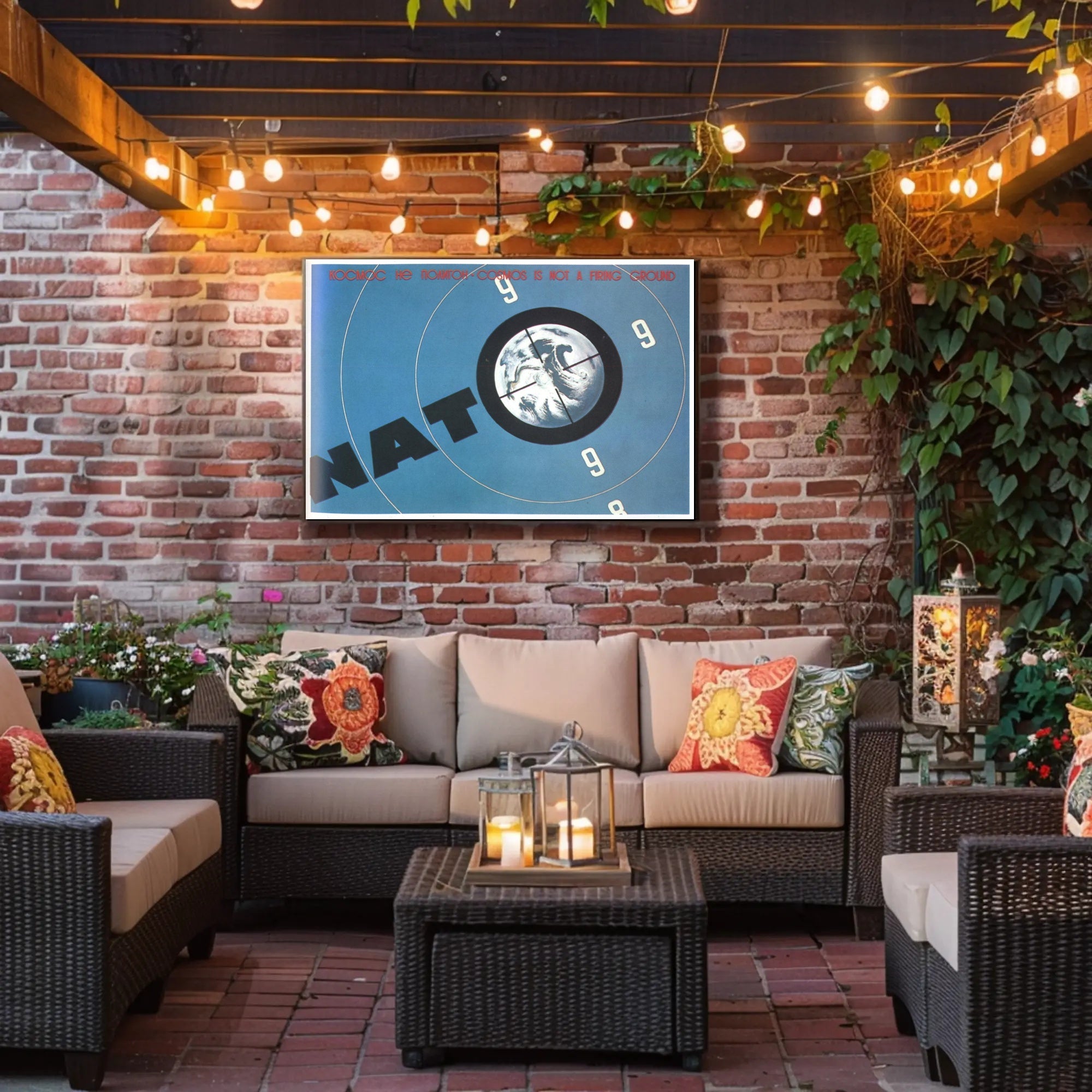 Cosmos is Not a Firing Ground Poster