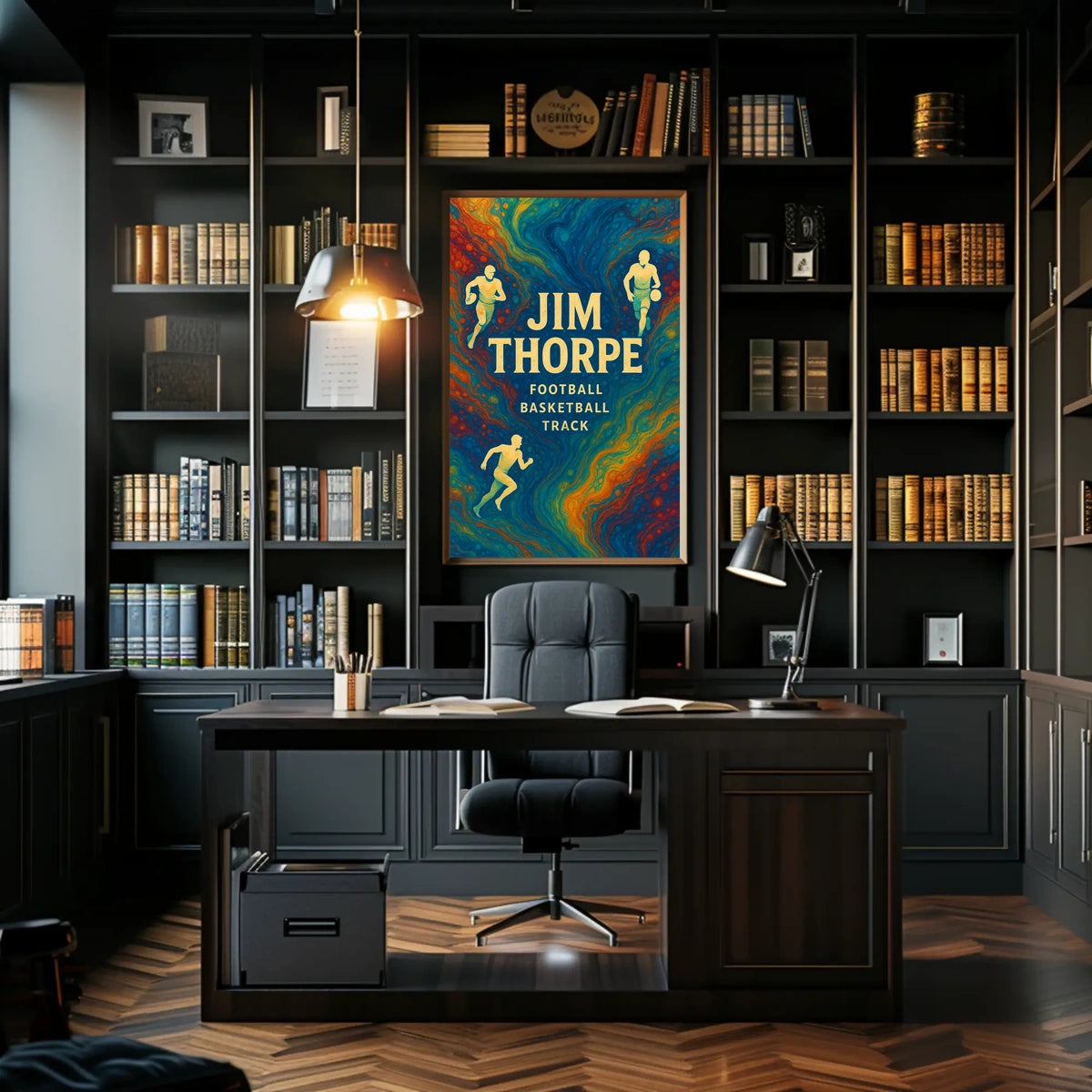 Jim Thorpe Multisport Legend Poster