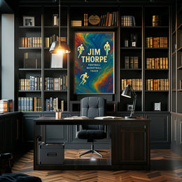 Jim Thorpe Multisport Legend Poster