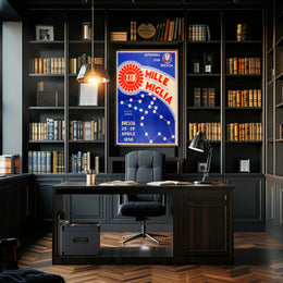 Mille Miglia XXIII Poster