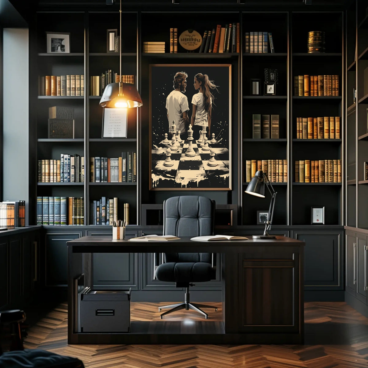 The Chess Game Of Life Poster