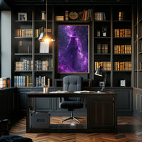 Enchanted Sorcerer in the Woods Art Print Poster PosterGoat