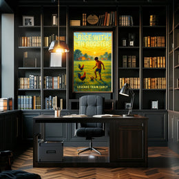 Rise with the Rooster Poster