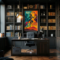 Fly South Africa Wander in Color Poster
