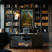 Organ Pipe Cactus Arizona Desert Poster