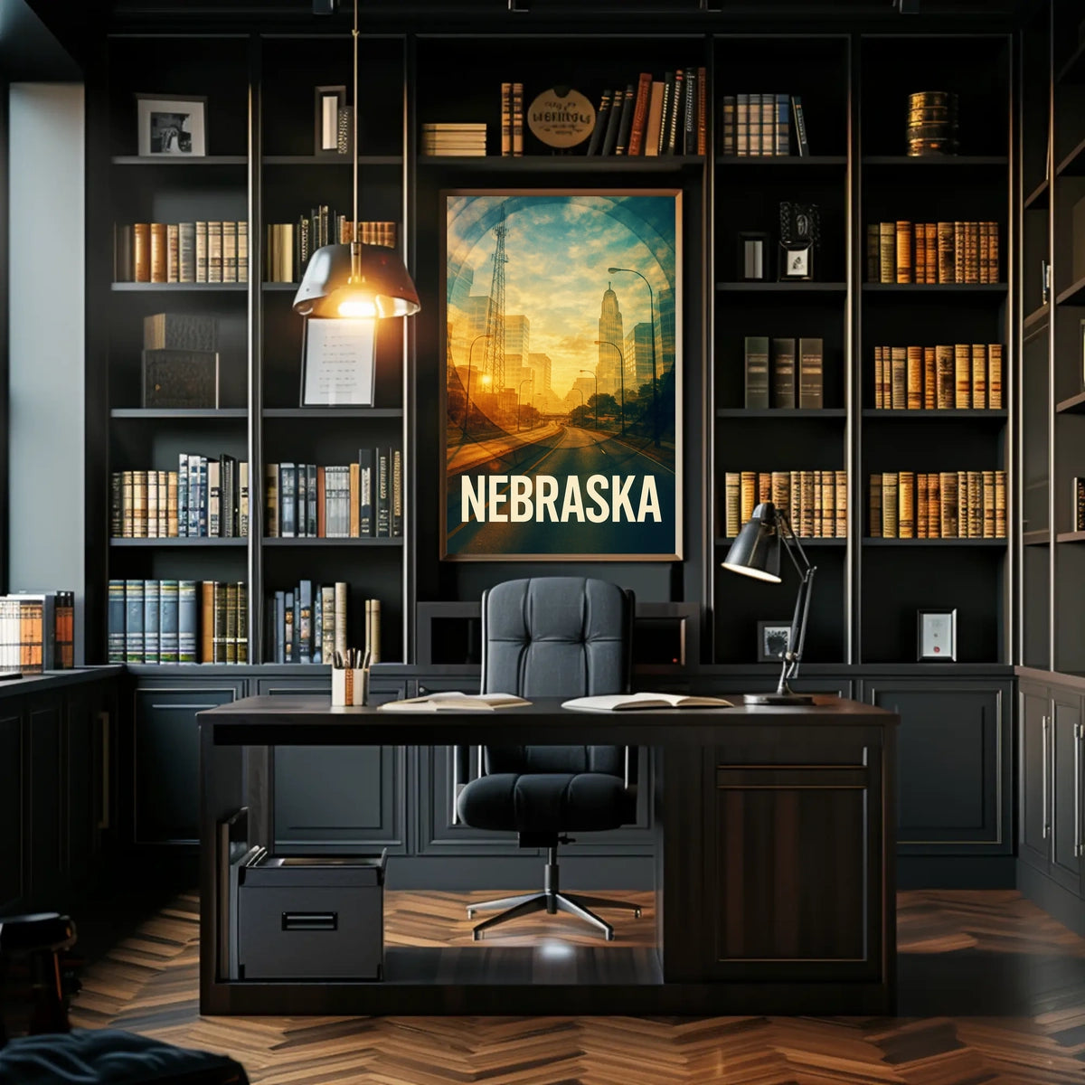 Nebraska A Journey Through the Heartland Poster